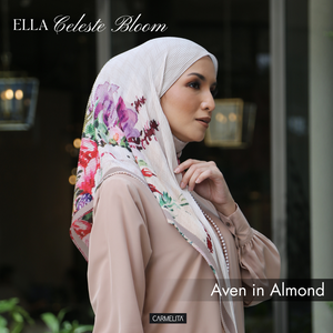 ELLA CHIFFON PRINTED [CELESTE BLOOM]