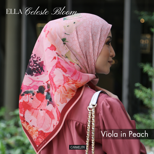 ELLA CHIFFON PRINTED [CELESTE BLOOM]