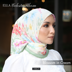 ELLA CHIFFON PRINTED [CELESTE BLOOM]