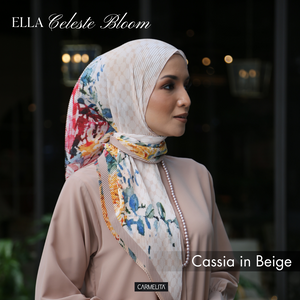 ELLA CHIFFON PRINTED [CELESTE BLOOM]