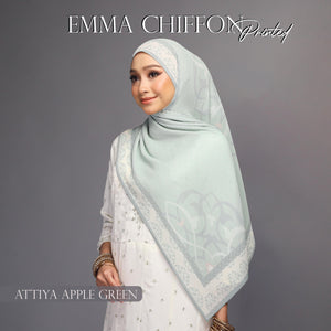 EMMA CHIFFON PRINTED [AJRAKH]