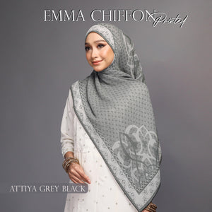 EMMA CHIFFON PRINTED [AJRAKH]