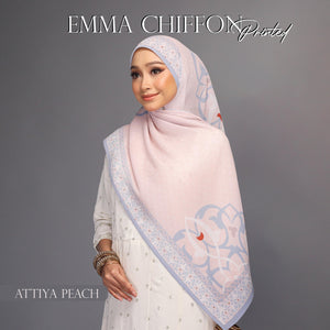 EMMA CHIFFON PRINTED [AJRAKH]