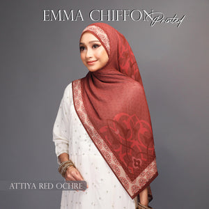 EMMA CHIFFON PRINTED [AJRAKH]