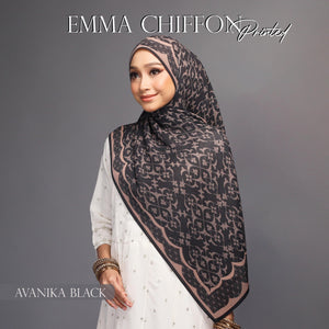 EMMA CHIFFON PRINTED [AJRAKH]