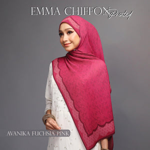 EMMA CHIFFON PRINTED [AJRAKH]