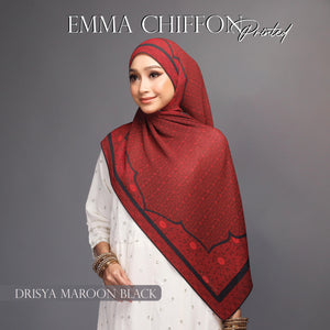 EMMA CHIFFON PRINTED [AJRAKH]