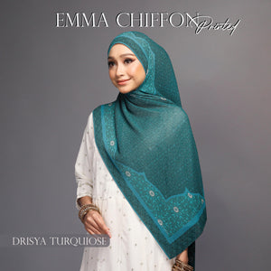 EMMA CHIFFON PRINTED [AJRAKH]