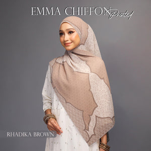 EMMA CHIFFON PRINTED [AJRAKH]