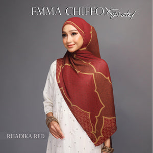 EMMA CHIFFON PRINTED [AJRAKH]