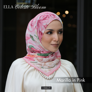 ELLA CHIFFON PRINTED [CELESTE BLOOM]