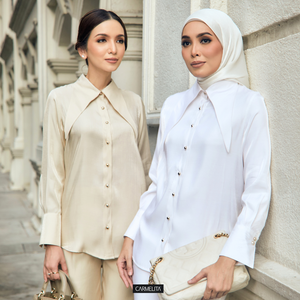 RANIA BLOUSE- PEARL WHITE
