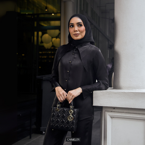 RANIA BLOUSE - BLACK