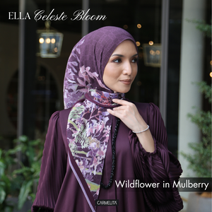 ELLA CHIFFON PRINTED [CELESTE BLOOM]